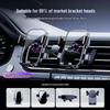 Dual-Head Magnetic Car Phone Holder with 17mm Ball Joint for Air Vent Navigation