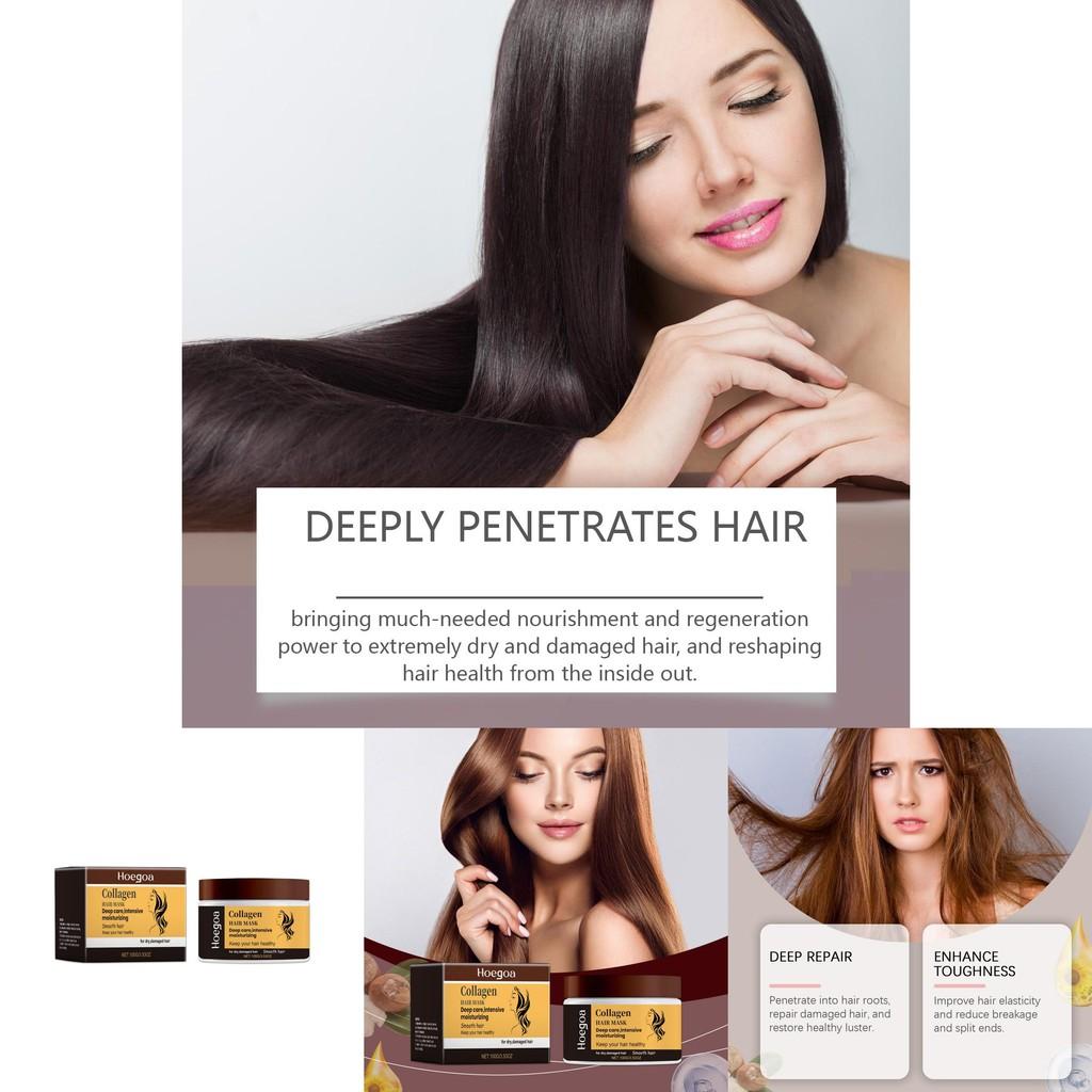 Hoegoa Collagen Hair Mask For Deep Repair Hydration Smoothness And Improved Texture