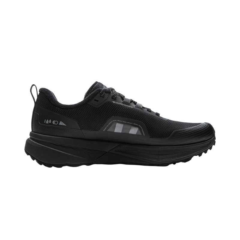 Li Ning Outdoor CF Pile Confortevoli alla Moda Semplici Traspiranti Ammortizzanti Resistenti all'Usura Scarpe da Trekking Basse Unisex Scarpe da Trekking AHCV085-13