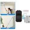 Small Paint Roller Set Includes Microfiber Rollers Touches Up Multipurpose Tray Home Accessory for Wall Painting