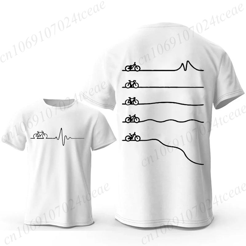 CYCLIST CYCLE BIKE FITNESS T-shirts Men Fashion Short Sleeve T Shirt CYCLING CARDIO Casual Harajuku Streetwear Tee Tops Camiseta
