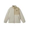 New Balance JHI Velvet Jackets Unisex Khaki Stand Collar Moderate (Unisex) Velvet Jackets NQA89013 IV