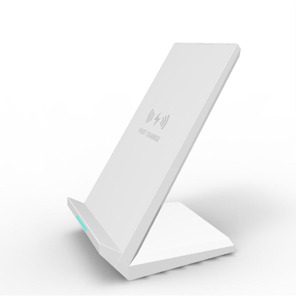 

Підставка для бездротового зарядного пристрою Qi 10 Вт/15 Вт для iPhone X XS MAX XR 11 Pro 8 Samsung S20 S10 S9 Швидка зарядка Док-станція Зарядний пристрій для телефону 10W білий