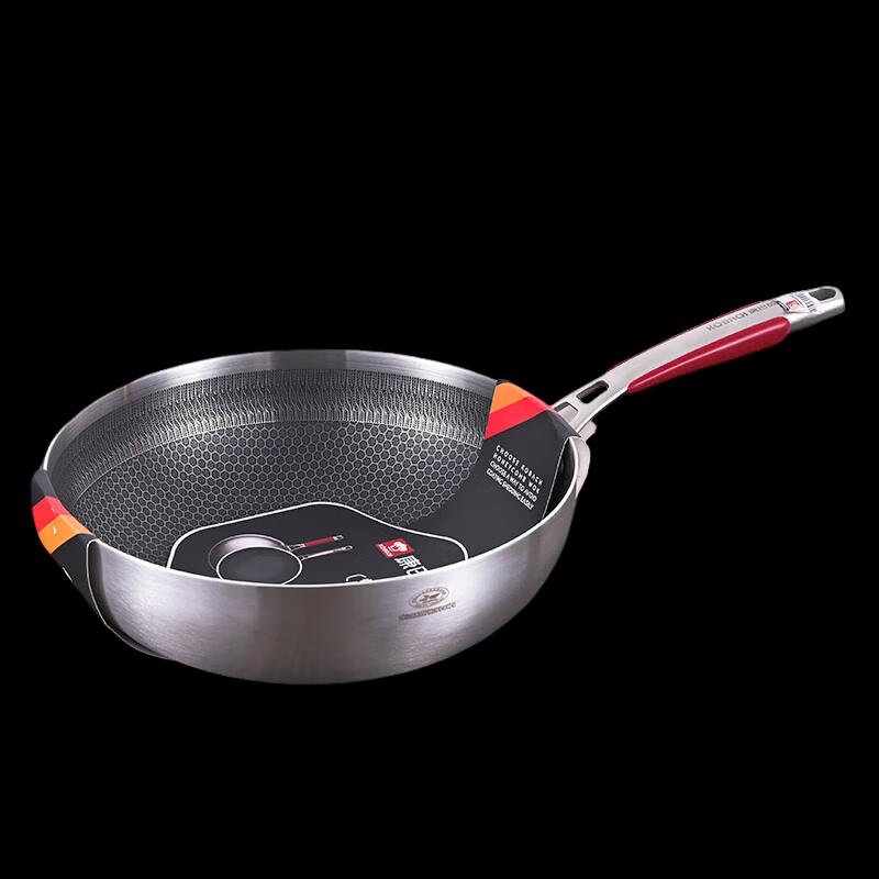 Kambach Hansa 304 Stainless Steel Frying Wok