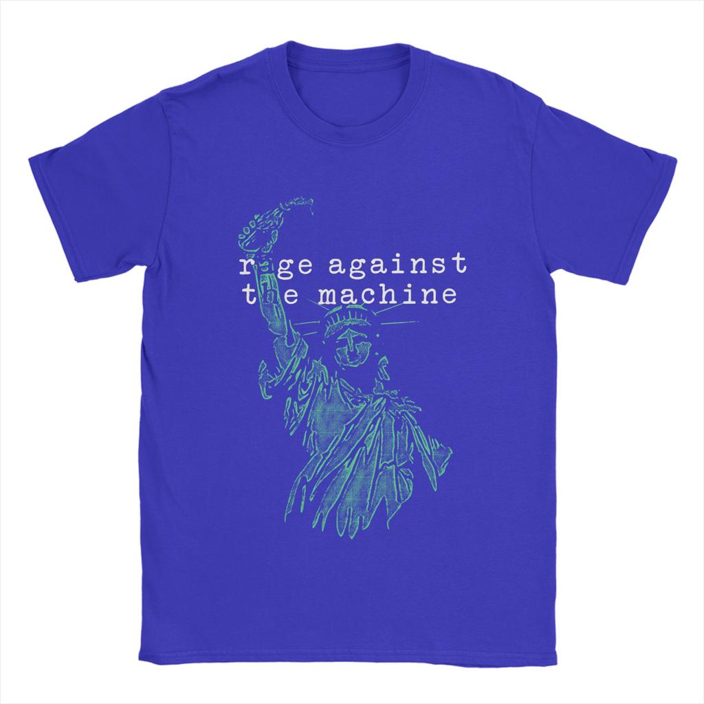 Rage Against The Machine Pure Cotton T Shirt For Unisexs Summer  Vintage TShirts Crew Neck Hipster Tees Oversized Casual Clothing
