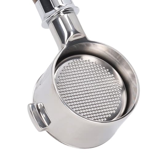 Bottomless Naked Portafilter Tamper, 51mm Portafilter with 2 Lugs, Bottomless Coffee Handle, Stainless Steel, for ECO310 Machines, Replacement for ECO