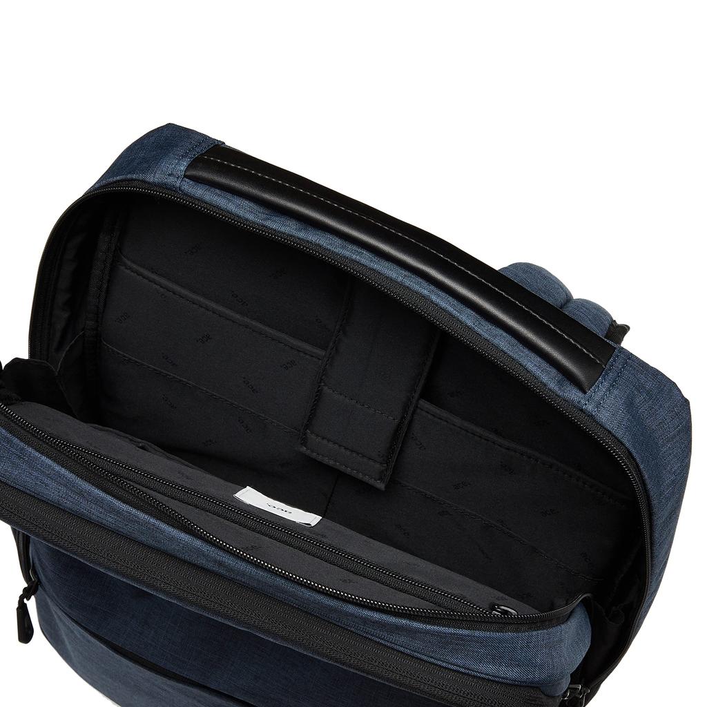 Ace Gene Front Pack R Business Backpack (No. 67823) with Smartphone Tray, Fits a B4 Size, 15.6-inch Laptop, and Front-Holding Design