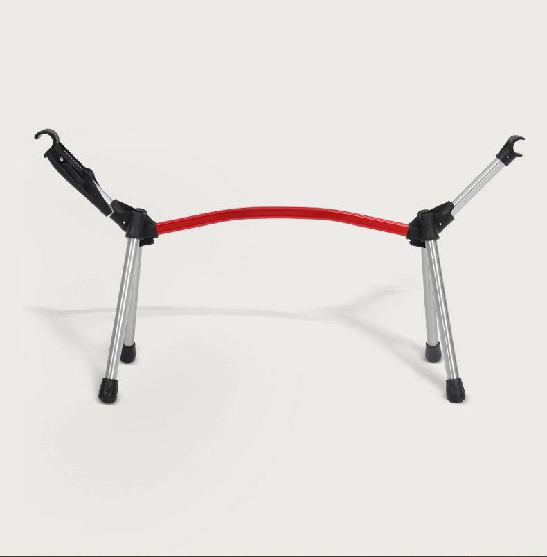 Outdoor March Aluminum Alloy Folding Bed Portable Camping Tent Single Bed Reclining Chair