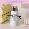 Moai Statue Eyeglass Holder Desktop Organizer With Multifunctional Storage For Home Office Decor