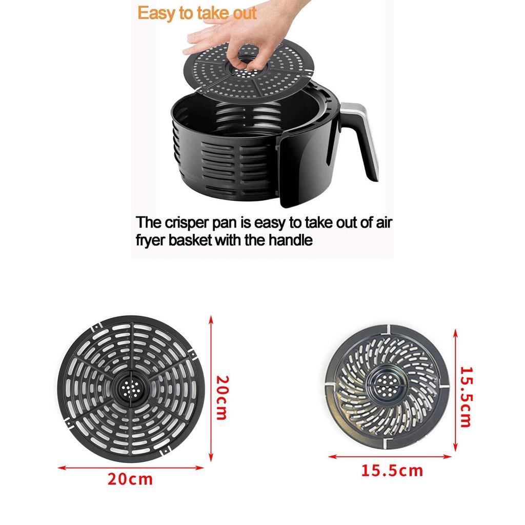 Instant Vortex 4qt Heißluftfritteuse Ersatz Grillpfanne Gitter Antihaft Spülmaschinenfest