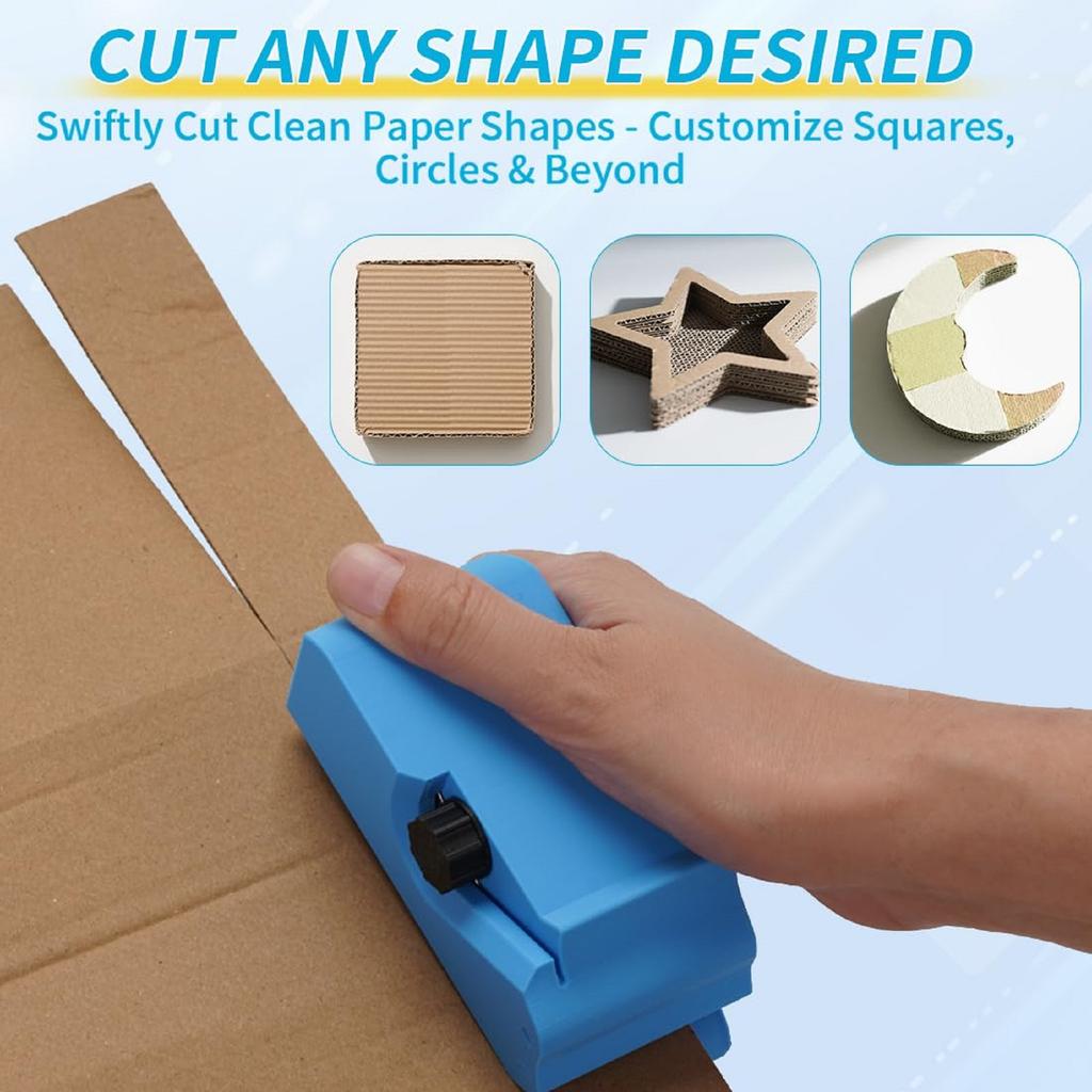 Ferramenta em Forma de Gatinho Impressa em 3D Dispositivo de Corte de Papelão Cortador de Papelão Manual DIY para Arranhadores de Gato Cortador de Tiras de Papelão