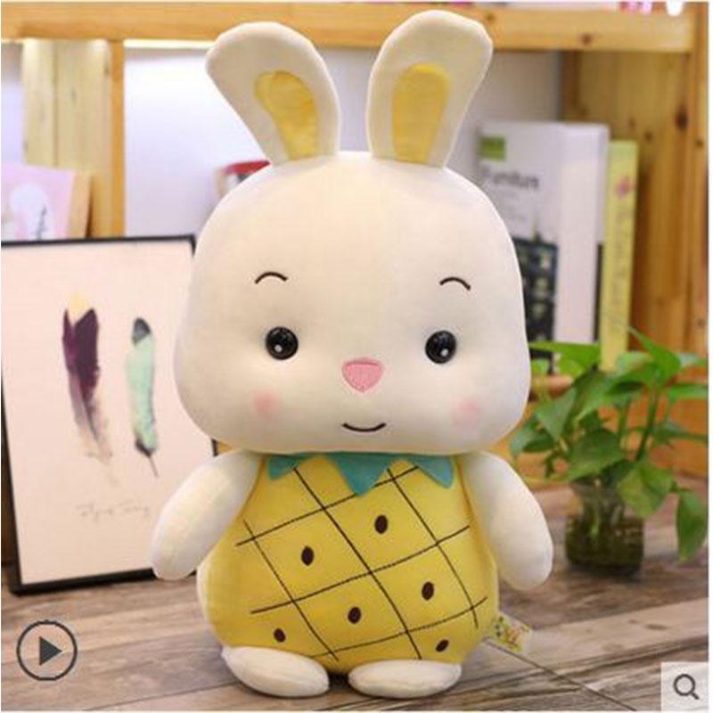 Fruit Pig Pineapple Strawberry Plush Toy Pig Doll Stuffed Animal Cushion