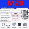 Metric M20*1.5 Explosion-Proof Waterproof 304 Stainless Steel Cable Gland