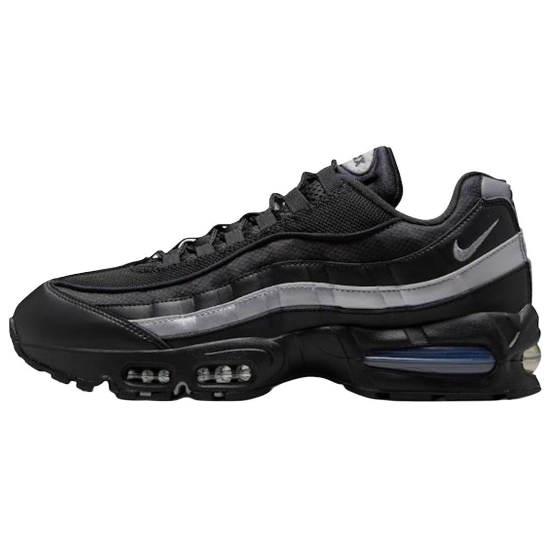 Nike Кроссовки Air Max 95 Big Bubble - Черный Металлик Серебристый Унисекс Белый IB1667-003 43