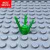 Set  MOC Bricks Plant Frog lizard Mushroom Brush City Assembled Educational Building Blocks Kits Toys For Children DIY Part