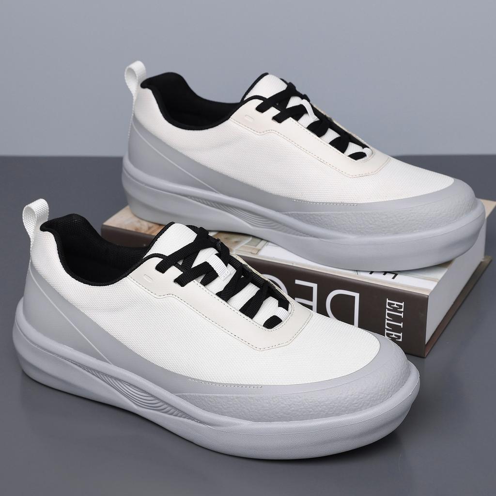 Men Foam Sole Casual Sneakers Fashion Low Top Shoes Sizes 38-44 for Walking Travel Commuting Streetwear Casual and Everyday Wear