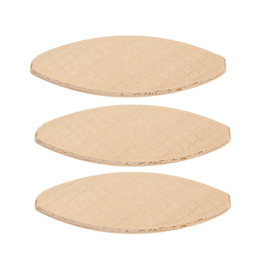 100 PCS Beechwood Wood Joining Biscuits Wood Board Docking Tool 0# 10# 20# Joiner Biscuits Tenon Biscuit Furniture Framing