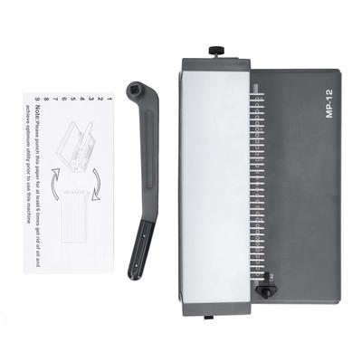 Bindemaschine 30 Löcher .5mm Durchmesser 2,5mm 4,5mm 6,5mm Ränder Spiralspule Bindemaschine für Lett