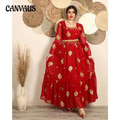 Spring and Summer Women's Dress Sexy Chiffon Temperament Elegant Embroidery Strap Dresses