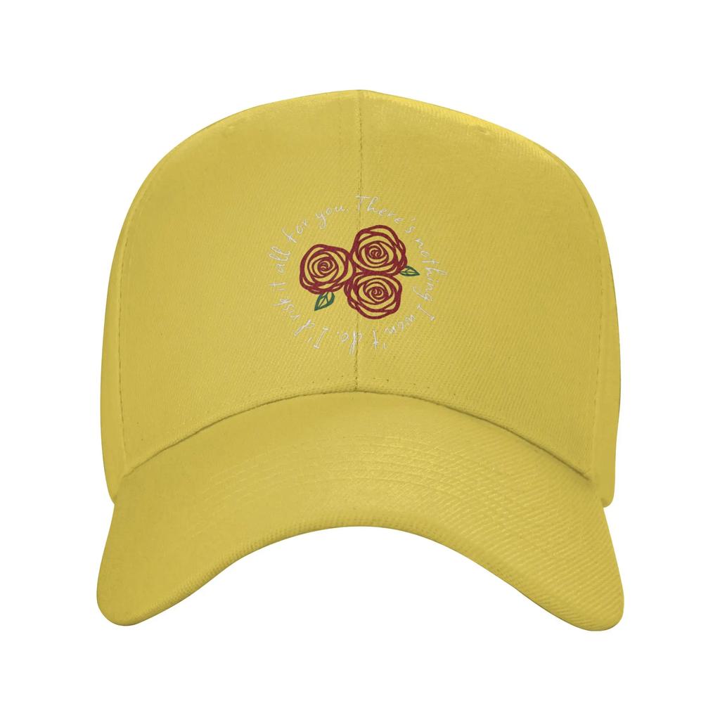 New Summer Id risk it all for you Baseball Cap Bruno Mars Hunting Camping Design Sun Trucker Hat Unisex Unisex Sunscreen Baseball