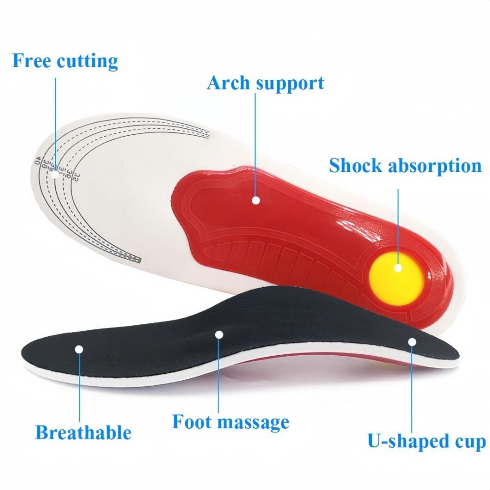 Orthotic Insole Arch Support Flatfoot Orthopedic Insoles For Feet Ease Pressure Of Air Movement Damping Cushion Padding Insole