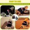 Bearded Dragon Leash and Harness Adjustable - Bearded Dragon Leash and Harness Set with Lizard Luminous Leash for Amphibians Chameleons Small Pet