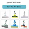 28cm Folding Cotton Mop Head Washable Wash Mop Head Mop Replacement Sponge  Household Cleaning