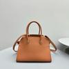 Borsa in pelle dal design semplice nappa premium pelle bovina primo strato borsa a mano minimalista borsa a spalla da pendolare borsa a tracolla da donna