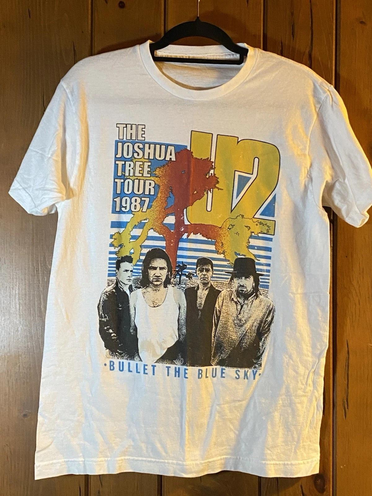 U2 The Joshua Tree Tour 1987 Rock Concert T-Shirt 2017 Men’s L M