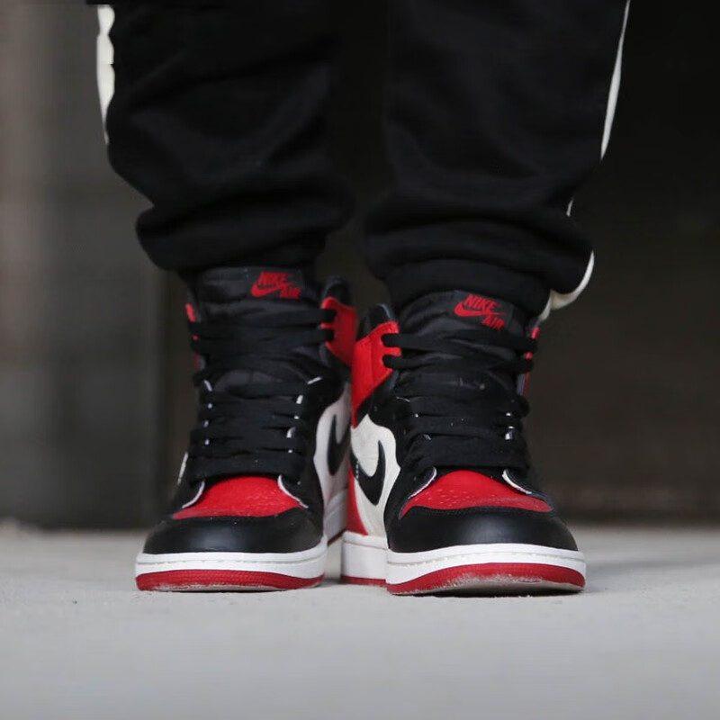 Jordan 1 Retro High Bred Toe GS 575441-610