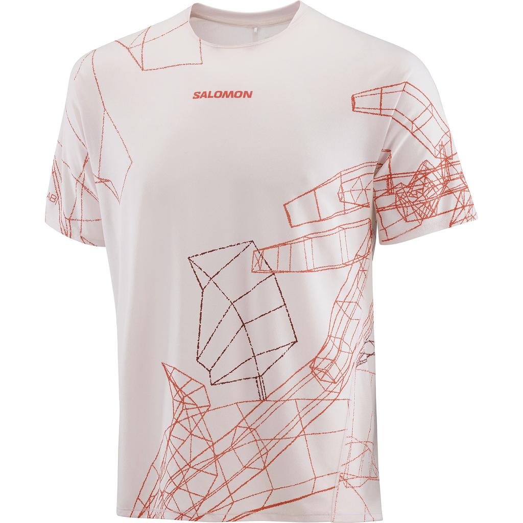 Salomon S/Lab Speed Knit Flow™ Breathable Quick-Dry Temperature Control Short Sleeve Running T-Shirt Men tops C28315