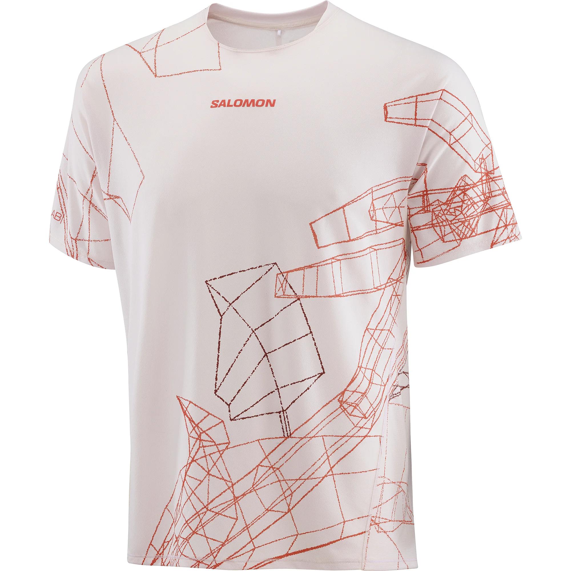 Salomon SLab Speed Knit Flow Breathable Quick-Dry Temperature Control Short Sleeve Running T-Shirt Men tops C28315 S 11780₽
