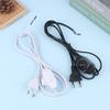 220V Electricity Wire 1.8M Extension Cord With Dimmer EU Plug Control Switch Power Cable Cord EU Plug For Table Lamp 3