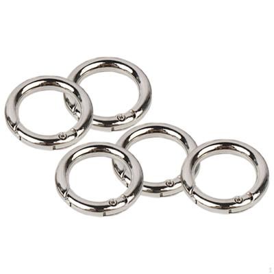 5 stück Karabiner Clip Snaps Frühling Spule Moderne Leichte Stecker Taschen Klemme Verschlüsse Organisieren