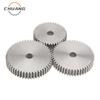 51T/52T/53T/54T/55T/56T/57T/58T/59T/60Teeth 1 M Spur Gear SC45# Carbon Steel Material Cylindrical Gear Transmission Accessories