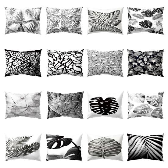 

Листья Черно-Белый Дизайн Пледы Наволочки Диван Чехлы Автомобиль Офис Декор