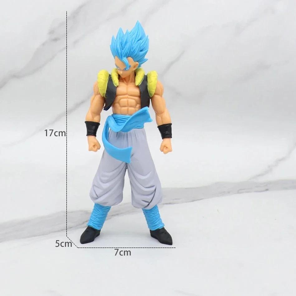 @Figure Anime Son Goku Super Saiyan Figure Anime Dragon Ball Goku DBZ Action Figure Model Gifts Collectible Figurines for Kids