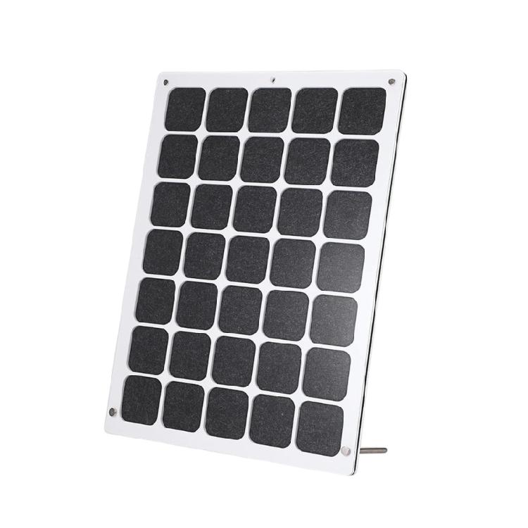 

Professional Enamel Pin Organizers 35 Compartment Clear Sturdy Acrylic Board With Removable Cover for Collections 1