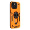 For iPhone 14/13 Case with Kickstand Shockproof TPU+PC Phone Back Cover