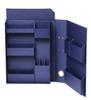 Lifestyle Tools Small Item Storage Box for A4 Files, Navy Blue LST-FA4NV
