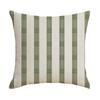 Light Luxury Green Linen Sofa Pillow Dark Green Geometric Pattern Pillow Bedside Cushion Cushion Pillow Cover