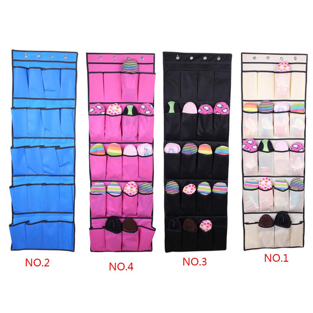 Over the Door Shoe Organizer Rack Hanging Storage Space Saver Hanger