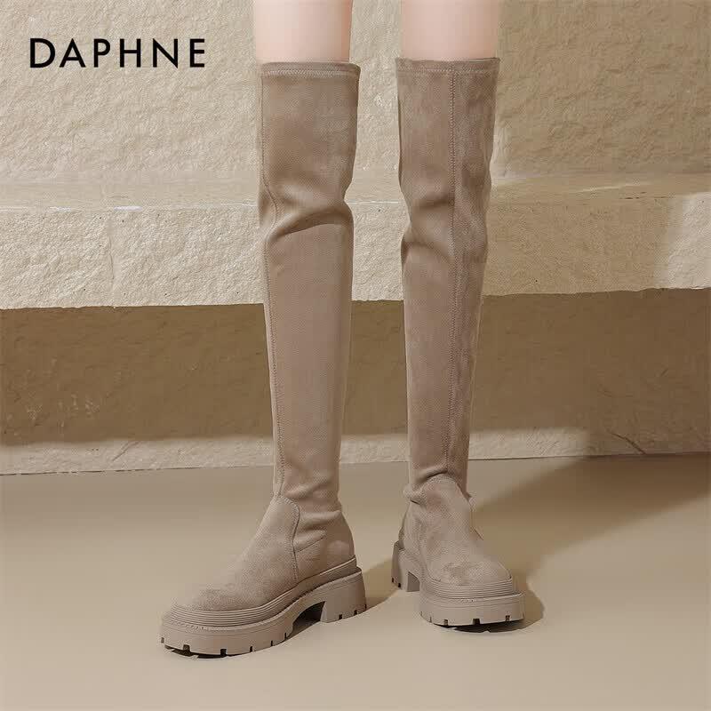 Daphne Women s Elastic Over-the-Knee Knight Boots EU 36