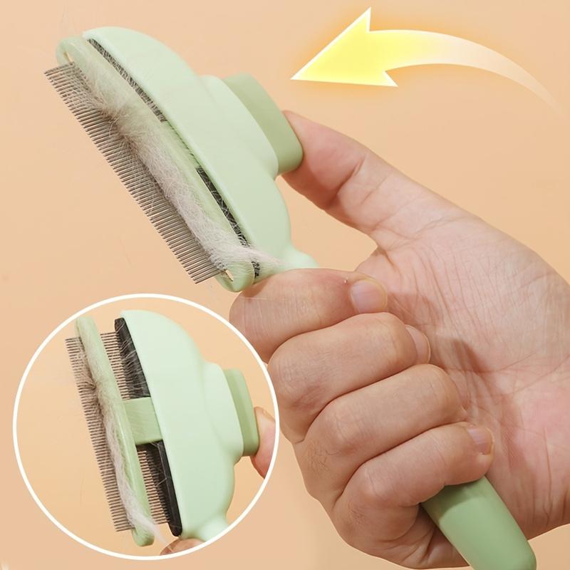 Self Cleaning Pet Brush One Button Hair Remover Massage Comb for Dogs Cats Grooming Brushes for Pet Products
