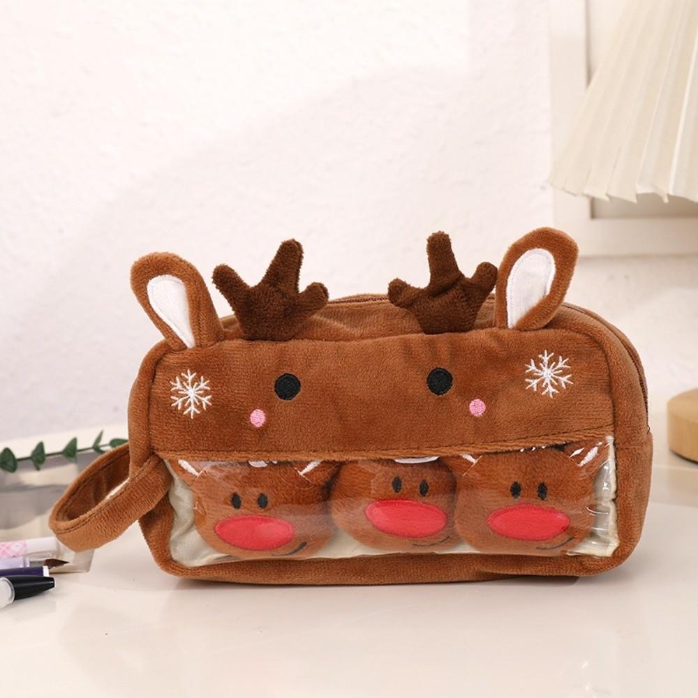 Large Capacity Pen Bag Multifunctional Stationery Organizer Portable Pencil Pouch Students