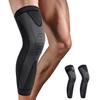 1 stuk Compressie Kniesleeve Ondersteuning Hardlopen Volleybal Tennis Sporten Lange Beenondersteuning