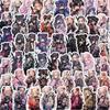 10/30/60pcs Kawaii Anime Soldier Girls Stickers Cute Cartoon Kids Decals Toy Phone Case Suitcase Laptop Graffiti Sticker Decor