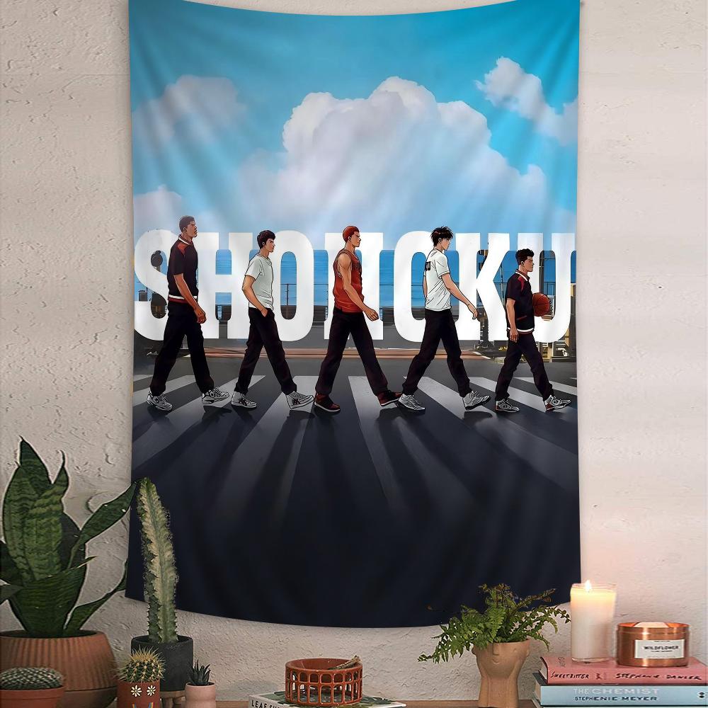 

Slam Dunk ANIME Anime Tapestry Hanging Tarot Hippie Wall Rugs Dorm Home Decor 50x70cm