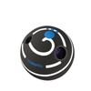 Dog Toy: Self-Play Rolling Sound Ball – Silly Laugh, Teething Relief, Bite-Resistant, Boredom Resistant Pet Ball