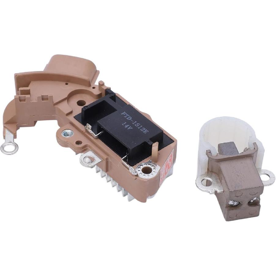 Alternator Regulator Set 2770064130, Alternator Voltage Regulator with Brush Holder 1260001810 Replacement for Camry